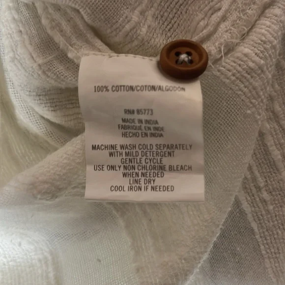 O’Neill Aria long sleeve button down cotton shirt top - Picture 6 of 8